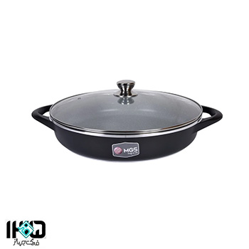 تابه دو دسته سایز 36 گرانیت طرح ایتالیا B ام جی اس 