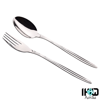قاشق و چنگال یونیک 5815 جعبه سفید 