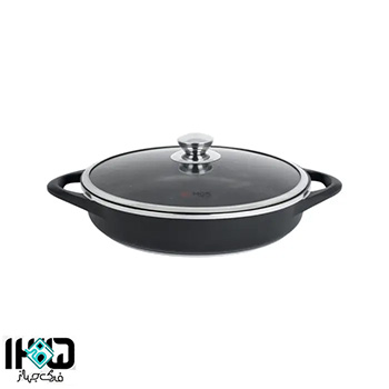 تابه دو دسته سایز 28 گرانیت طرح ایتالیا B ام جی اس