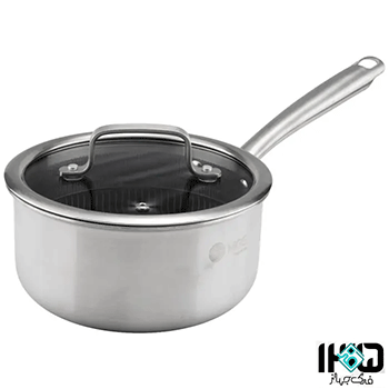 شیرجوش سایز 18 استیل کف لیزری(نوار فلزی) 