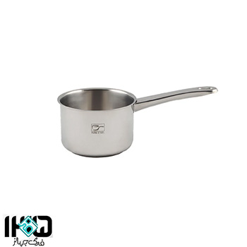 شیرجوش پارس استیل مدل کف سه لایه کد 140 سایز 14