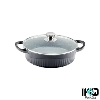 تابه سایز 28 دو دسته گرانیت طرح جرمنی D ام جی اس